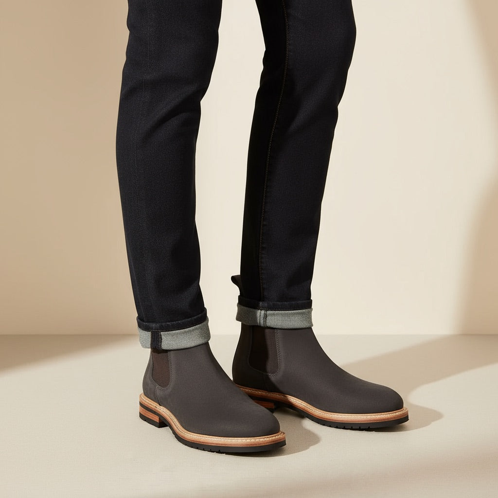 Botki Męskie Chelsea – Eleganckie i Komfortowe na Co Dzień