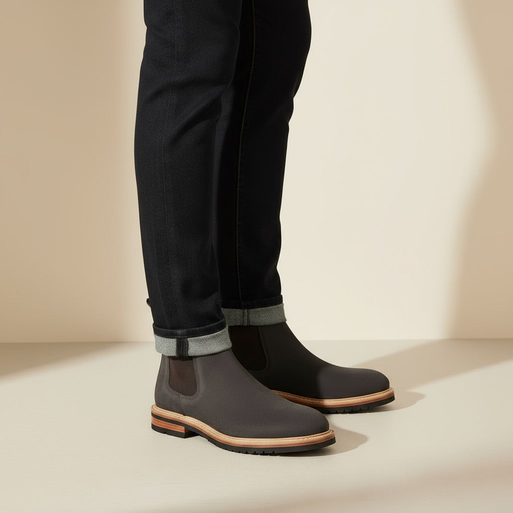 Botki Męskie Chelsea – Eleganckie i Komfortowe na Co Dzień