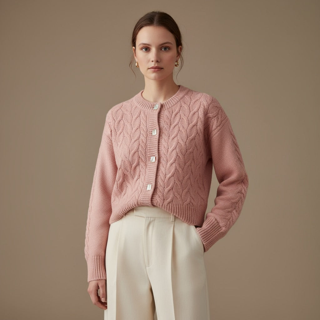 Kardigan Damski Isabella – Klasyczny i Wygodny na Każdą Okazję