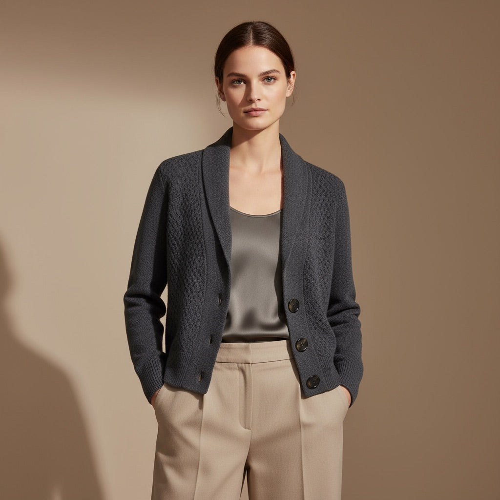 Stylowy Krótki Kardigan Damski – Elegancki i Wygodny